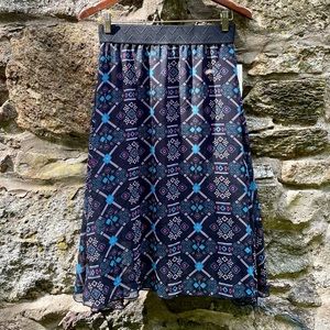 LuLaRoe Lola Skirt Size S NWT